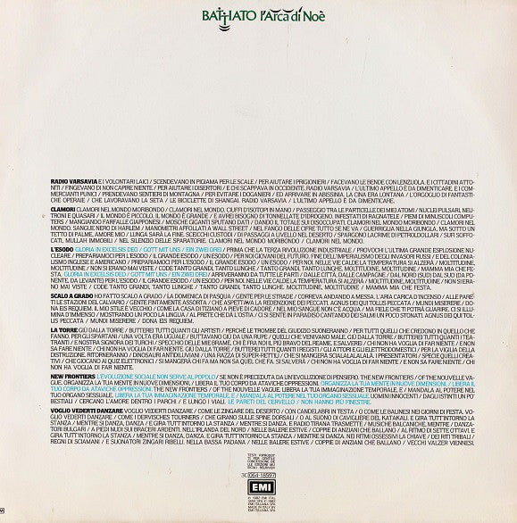Franco Battiato - L'Arca Di Noè