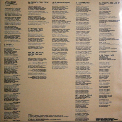 Fabrizio De André - Volume N. 3 (nuovo)