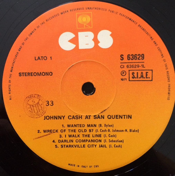 Johnny Cash - Johnny Cash At San Quentin
