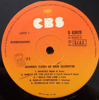 Johnny Cash - Johnny Cash At San Quentin
