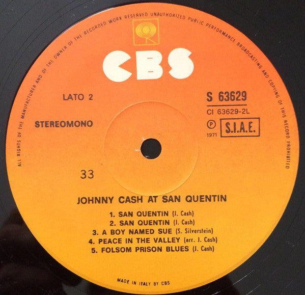 Johnny Cash - Johnny Cash At San Quentin