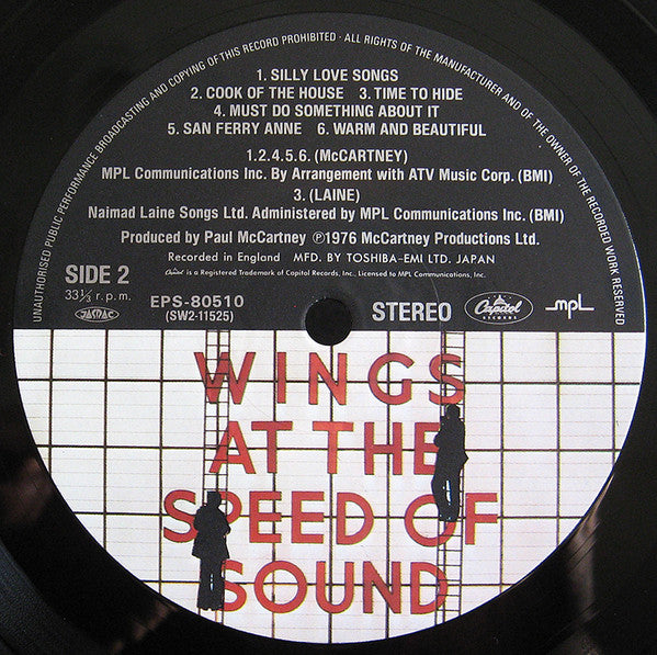 Wings - Wings At The Speed Of Sound