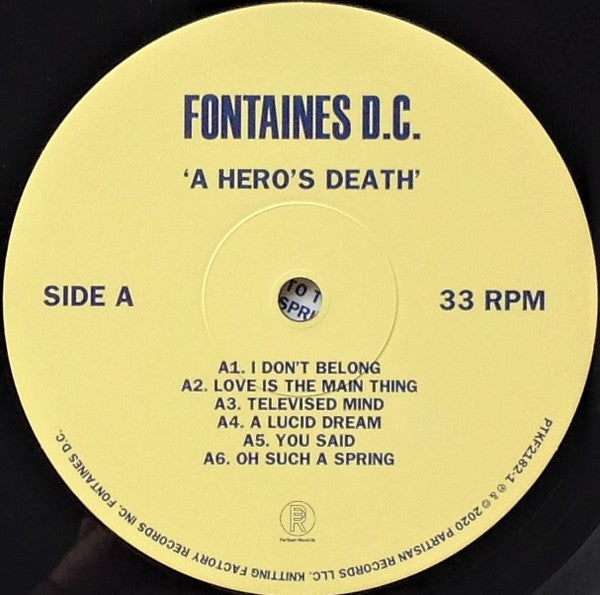 Fontaines D.C. - A Hero's Death
