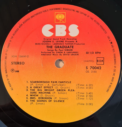 Paul Simon - The Graduate (The Original Soundtrack Recording)