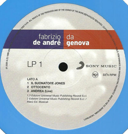 Fabrizio De André - Da Genova