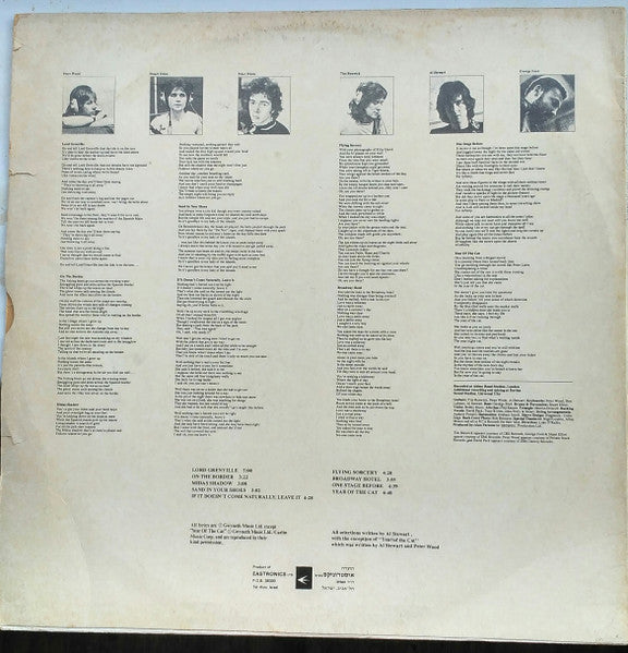 Al Stewart - Year Of The Cat