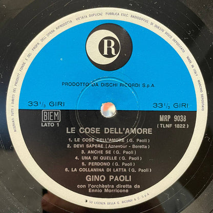 Gino Paoli - Le Cose Dell'Amore