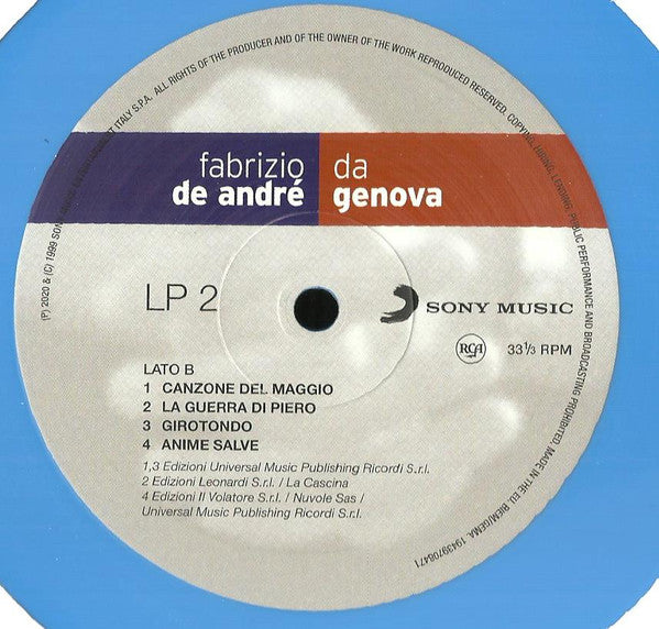 Fabrizio De André - Da Genova