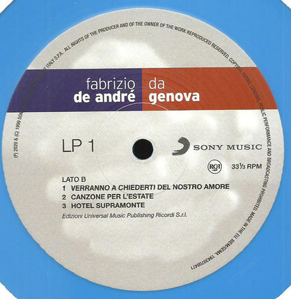 Fabrizio De André - Da Genova