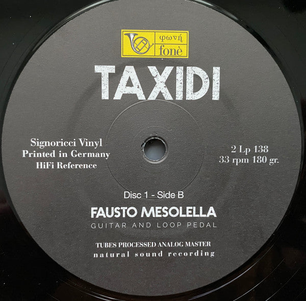 Fausto Mesolella - Taxidi