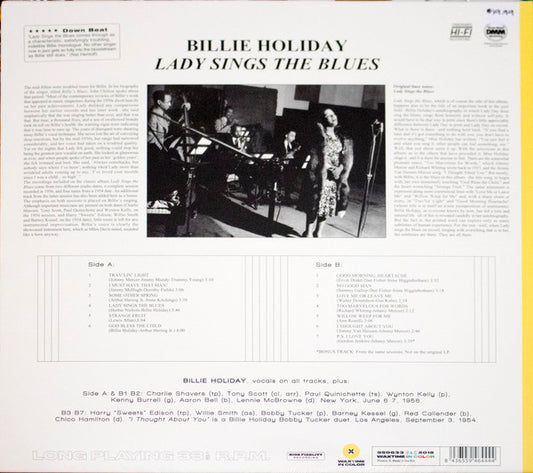 Billie Holiday - Lady Sings The Blues