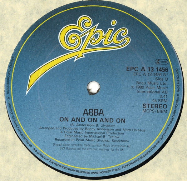 ABBA - Lay All Your Love On Me
