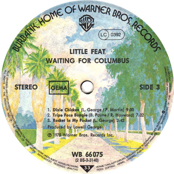 Little Feat - Waiting For Columbus