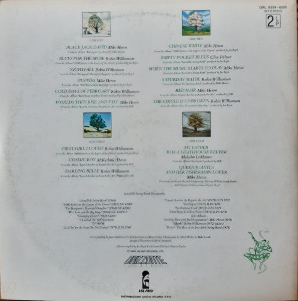 The Incredible String Band - Seasons They Change
