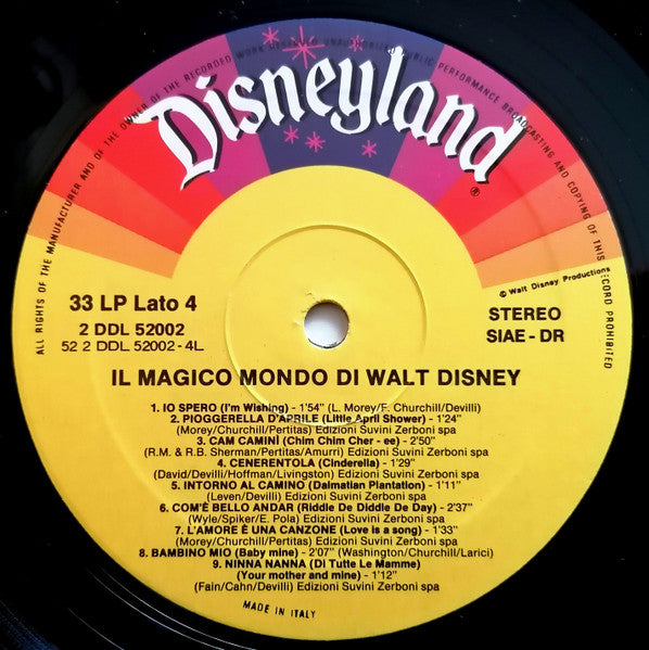Various - Il Magico Mondo Di Walt Disney