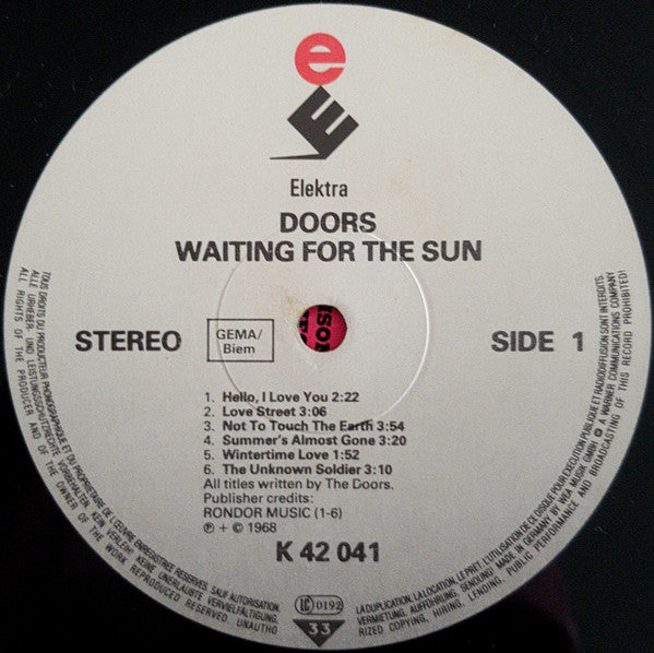 The Doors - Waiting For The Sun (nuovo)