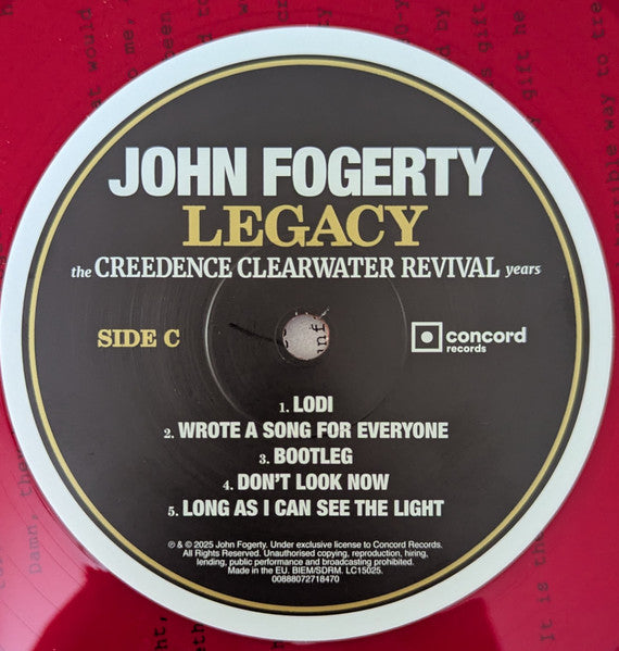 John Fogerty - Legacy: The Creedence Clearwater Revival Years (John's Version)