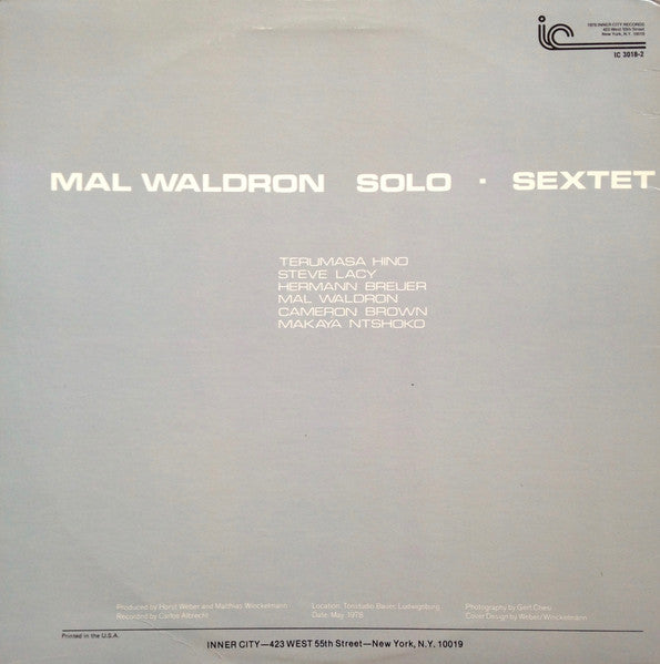 Mal Waldron - Moods