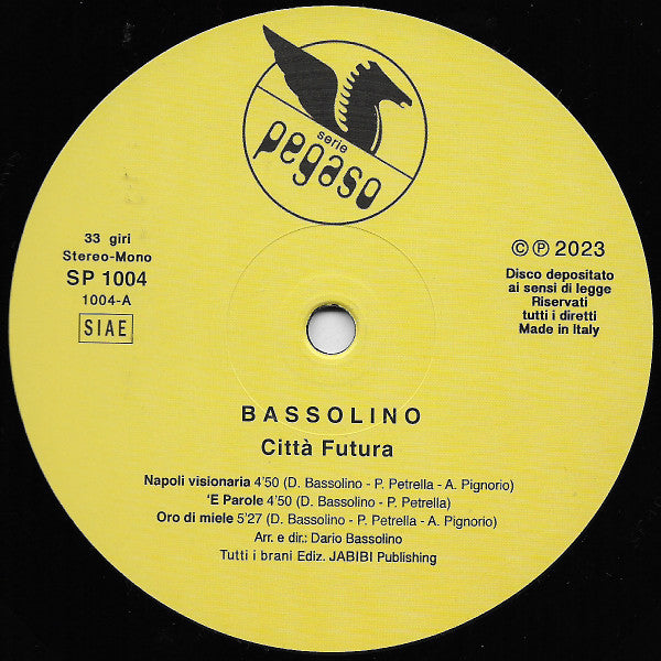 Dario Bassolino - Citta' Futura (nuovo)