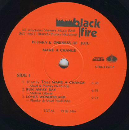 Plunky Nkabinde - Make A Change (nuovo)