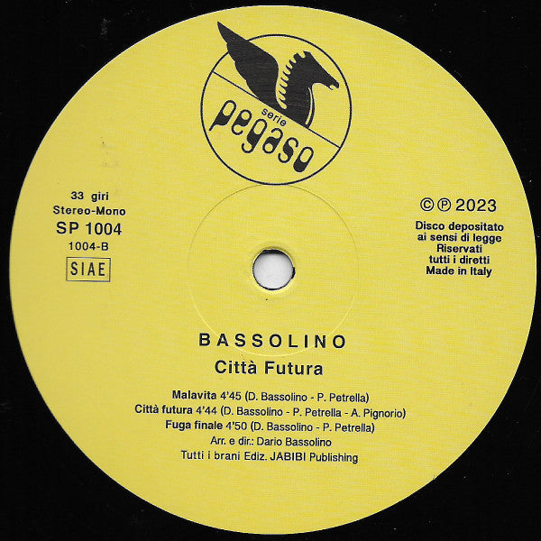 Dario Bassolino - Citta' Futura (nuovo)