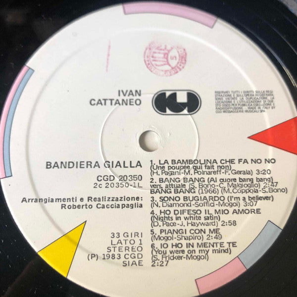 Ivan Cattaneo - Bandiera Gialla