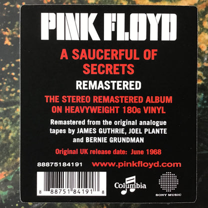 Pink Floyd - A Saucerful Of Secrets (nuovo)