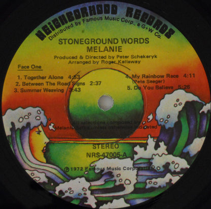 Melanie - Stoneground Words