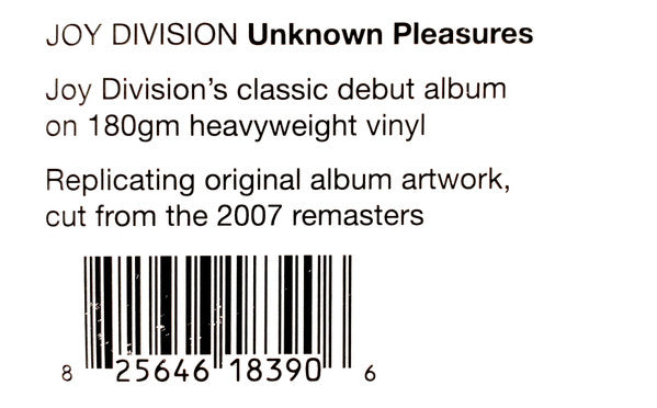 Joy Division - Unknown Pleasures (nuovo)