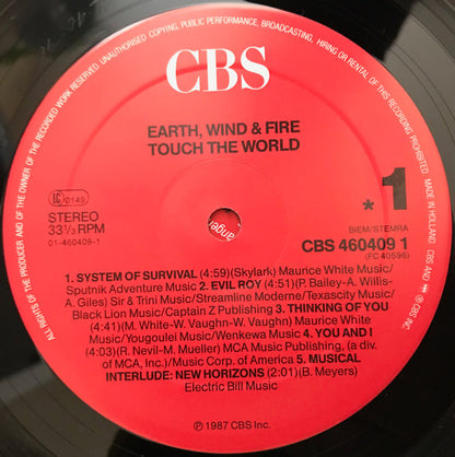 Earth, Wind & Fire - Touch The World
