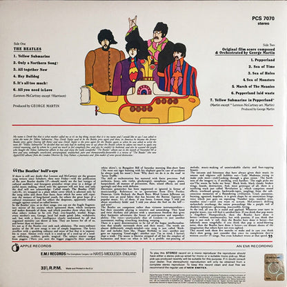 The Beatles - Yellow Submarine (nuovo)