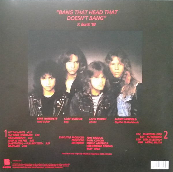 Metallica - Kill 'Em All