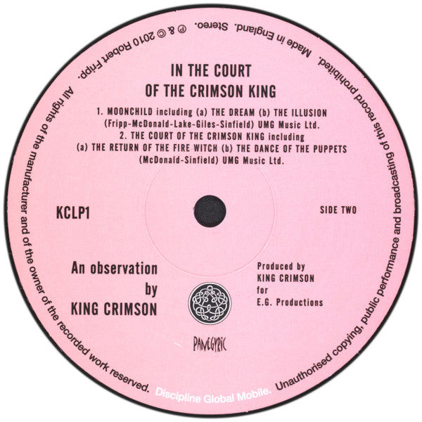 King Crimson - In The Court Of The Crimson King (nuovo)