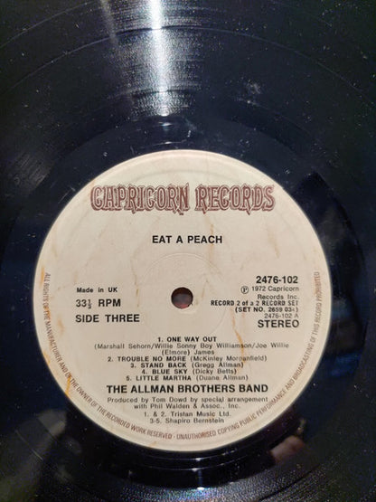 The Allman Brothers Band - Eat A Peach
