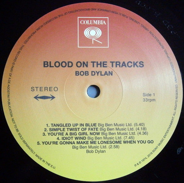 Bob Dylan - Blood On The Tracks