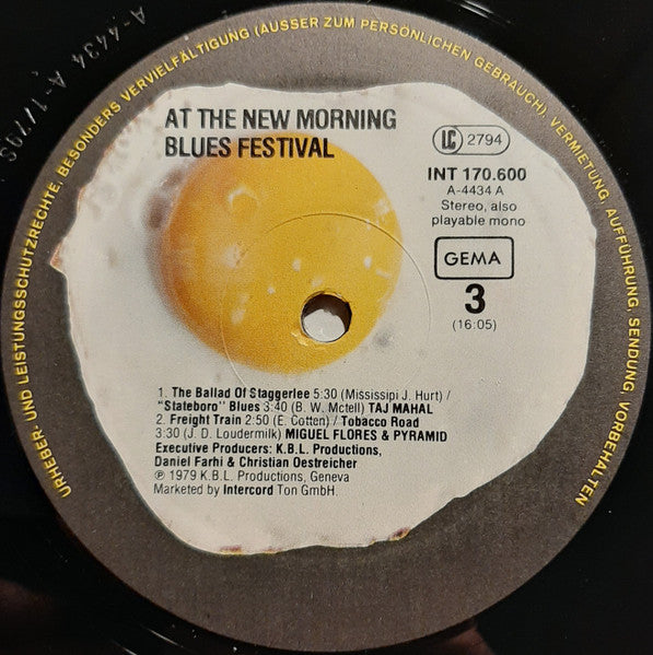 Richie Havens, Taj Mahal, Albert Collins, Queen Ida, Elizabeth Cotten ‎– At The New Morning Blues Festival Live In Geneva 79