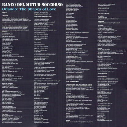 Banco Del Mutuo Soccorso - Orlando: Le Forme Dell'Amore