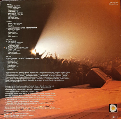 Richie Havens, Taj Mahal, Albert Collins, Queen Ida, Elizabeth Cotten ‎– At The New Morning Blues Festival Live In Geneva 79