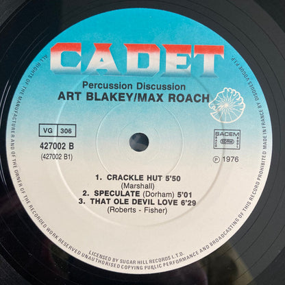 Max Roach - Percussion Discussion