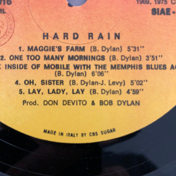 Bob Dylan - Hard Rain