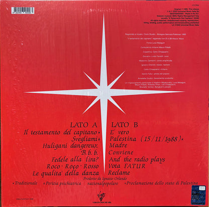 CCCP - Fedeli Alla Linea - Canzoni Preghiere Danze Del II Millennio - Sezione Europa (nuovo)