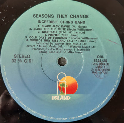 The Incredible String Band - Seasons They Change
