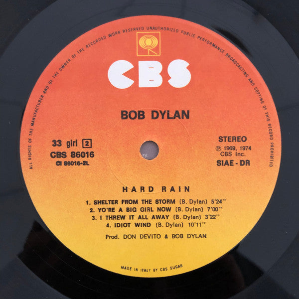 Bob Dylan - Hard Rain
