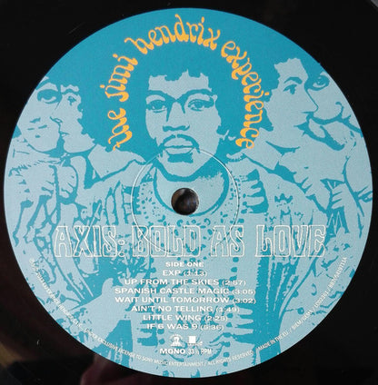 The Jimi Hendrix Experience - Axis: Bold As Love (nuovo)