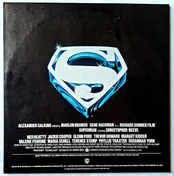 John Williams - Superman Il Film. (Original Sound Track)