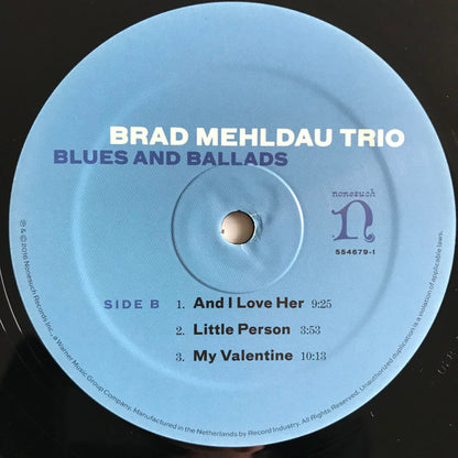 Brad Mehldau Trio - Blues and Ballads