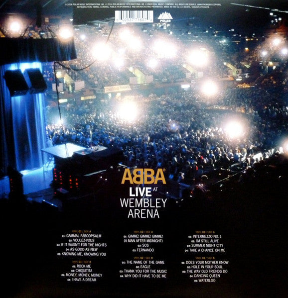 ABBA - Live At Wembley Arena (nuovo) - 40° anniversario