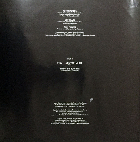 Emerson, Lake & Palmer - Brain Salad Surgery