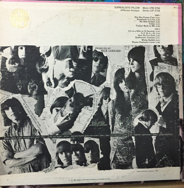 Jefferson Airplane - Surrealistic Pillow
