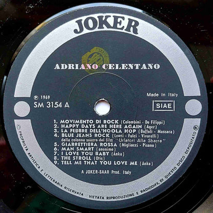 Adriano Celentano - 18 Successi Di Celentano